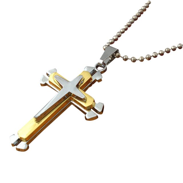 Men’s Stainless Steel Pendant Necklace