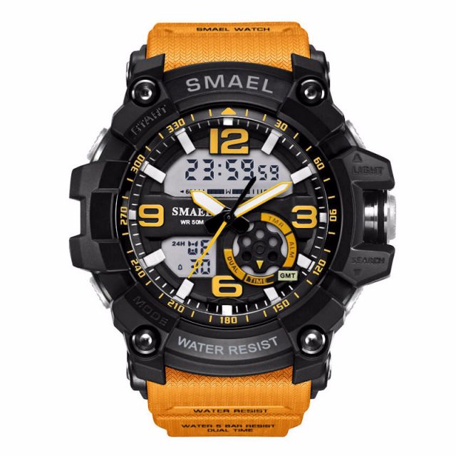 Elegant Sports Watches With Dual Display for Men