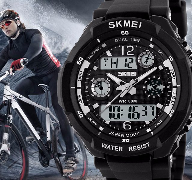 Amazing Sports Dual Display Watches for Men