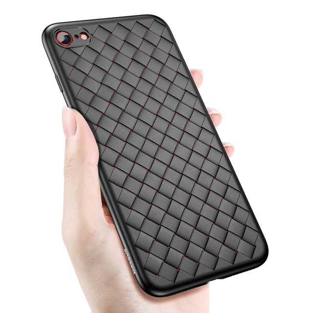 Knitted Soft Silicone Case for iPhone