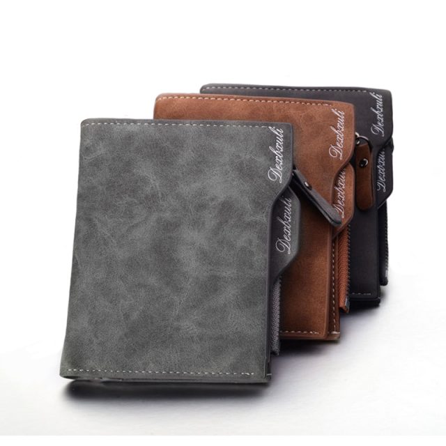 Vintage Soft Men’s PU Leather Wallet