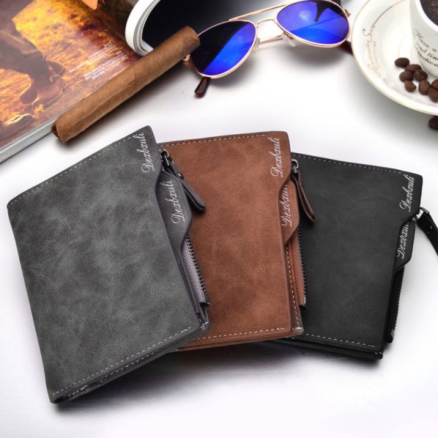 Vintage Soft Men’s PU Leather Wallet