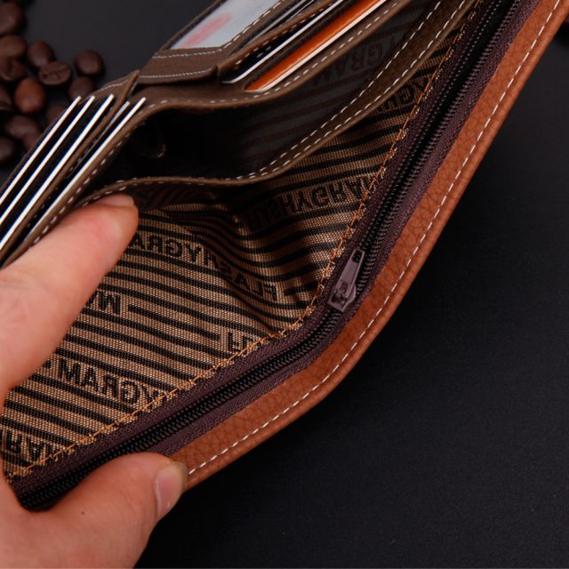 Compact Leather Wallets for Men