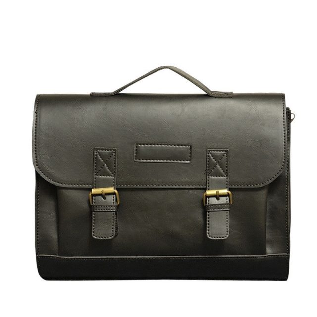 Elegant Leather Men’s Briefcase
