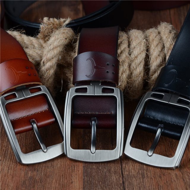 Classic Genuine Leather Belts for Men