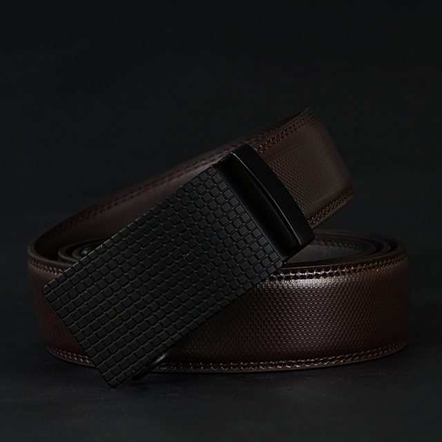 Wear-Resistant Genuine Leather Men’s Belt